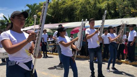 Desfiles escolares en homenaje a la Batalla de San Jacinto y al 199 aniversario de la Independencia de Centroamérica