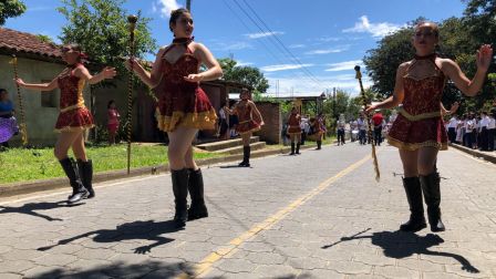 Desfiles escolares en homenaje a la Batalla de San Jacinto y al 199 aniversario de la Independencia de Centroamérica