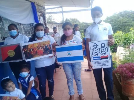 Desfiles escolares en homenaje a la Batalla de San Jacinto y al 199 aniversario de la Independencia de Centroamérica