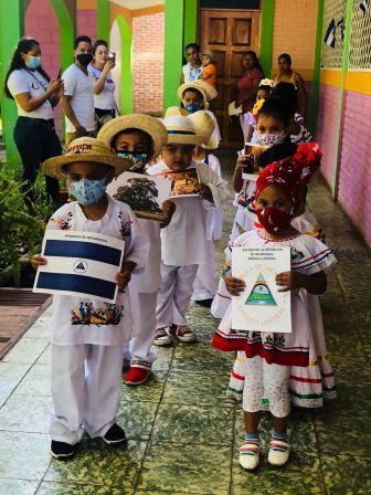 Desfiles escolares en homenaje a la Batalla de San Jacinto y al 199 aniversario de la Independencia de Centroamérica
