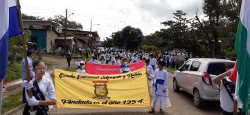 Desfiles escolares en homenaje a la Batalla de San Jacinto y al 199 aniversario de la Independencia de Centroamérica