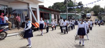 Desfiles escolares en homenaje a la Batalla de San Jacinto y al 199 aniversario de la Independencia de Centroamérica