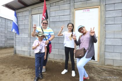 Gobierno de Nicaragua entrega 100 nuevas viviendas del programa Bismarck Martínez