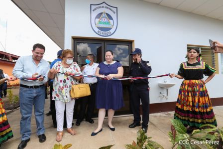 Este es el nuevo y moderno complejo del Ministerio de Gobernación en Jinotepe