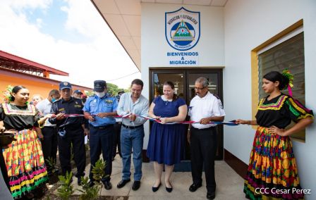 Este es el nuevo y moderno complejo del Ministerio de Gobernación en Jinotepe