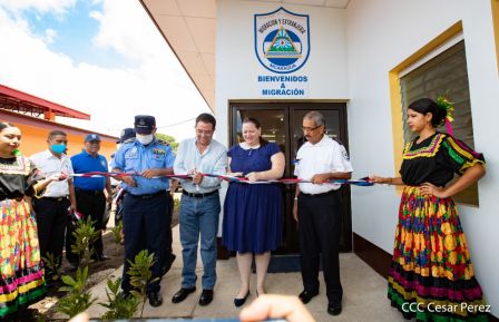 Este es el nuevo y moderno complejo del Ministerio de Gobernación en Jinotepe