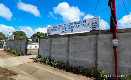 Este es el nuevo y moderno complejo del Ministerio de Gobernación en Jinotepe