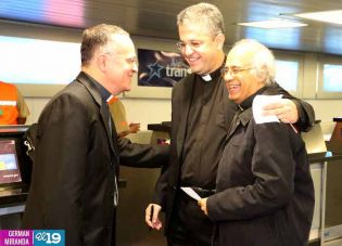 Brenes viaja a Roma para ser investido Cardenal por el Papa Francisco