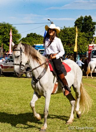 Derroche de cultura y tradición en desfile hípico de Masaya