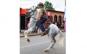 Derroche de cultura y tradición en desfile hípico de Masaya