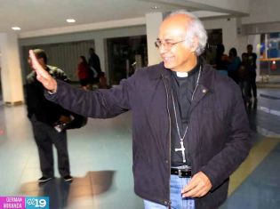 Brenes viaja a Roma para ser investido Cardenal por el Papa Francisco