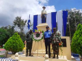 Conmemoración en el 141 Aniversario del Natalicio del General Benjamín Zeledón y el 108 aniversario del paso a la inmortalidad