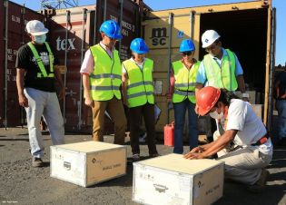 Equipos Xinwei arriban a Nicaragua