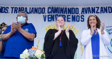 Así celebra el Ministerio de Gobernación de Nicaragua su 41 Aniversario