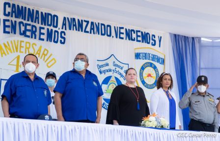 Así celebra el Ministerio de Gobernación de Nicaragua su 41 Aniversario