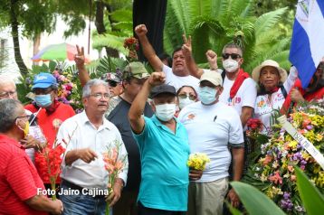Nicaragua rinde homenaje a héroes y mártires de Octubre Victorioso