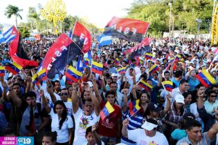 Nicaragua canta en Amor, Justicia y Paz en respaldo al Gobierno Bolivariano de Venezuela