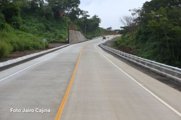 Espectacular carretera el Boquete-Santa Ana en Managua