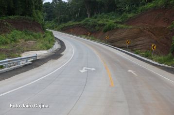 Espectacular carretera el Boquete-Santa Ana en Managua