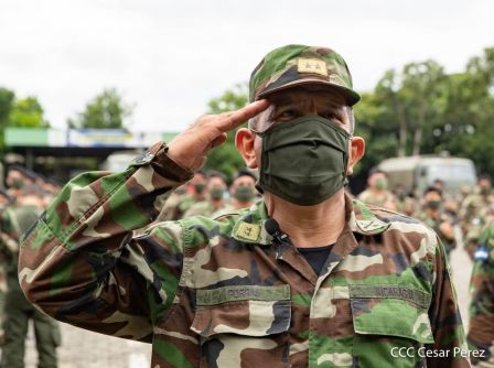 Acto de apertura del Plan de Protección y Seguridad a la Cosecha Cafetalera en Managua