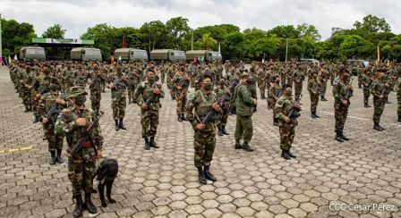 Acto de apertura del Plan de Protección y Seguridad a la Cosecha Cafetalera en Managua