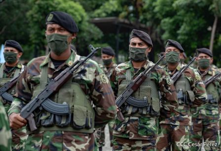 Acto de apertura del Plan de Protección y Seguridad a la Cosecha Cafetalera en Managua