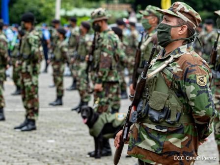 Acto de apertura del Plan de Protección y Seguridad a la Cosecha Cafetalera en Managua