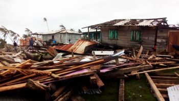 Eta, el huracán que impactó en el Caribe de Nicaragua