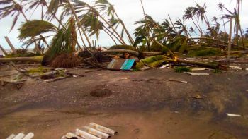 Eta, el huracán que impactó en el Caribe de Nicaragua