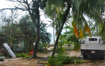 Eta, el huracán que impactó en el Caribe de Nicaragua