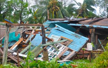 Eta, el huracán que impactó en el Caribe de Nicaragua