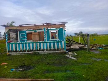 Eta, el huracán que impactó en el Caribe de Nicaragua