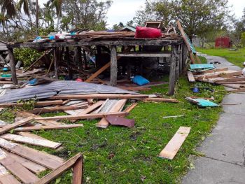 Eta, el huracán que impactó en el Caribe de Nicaragua