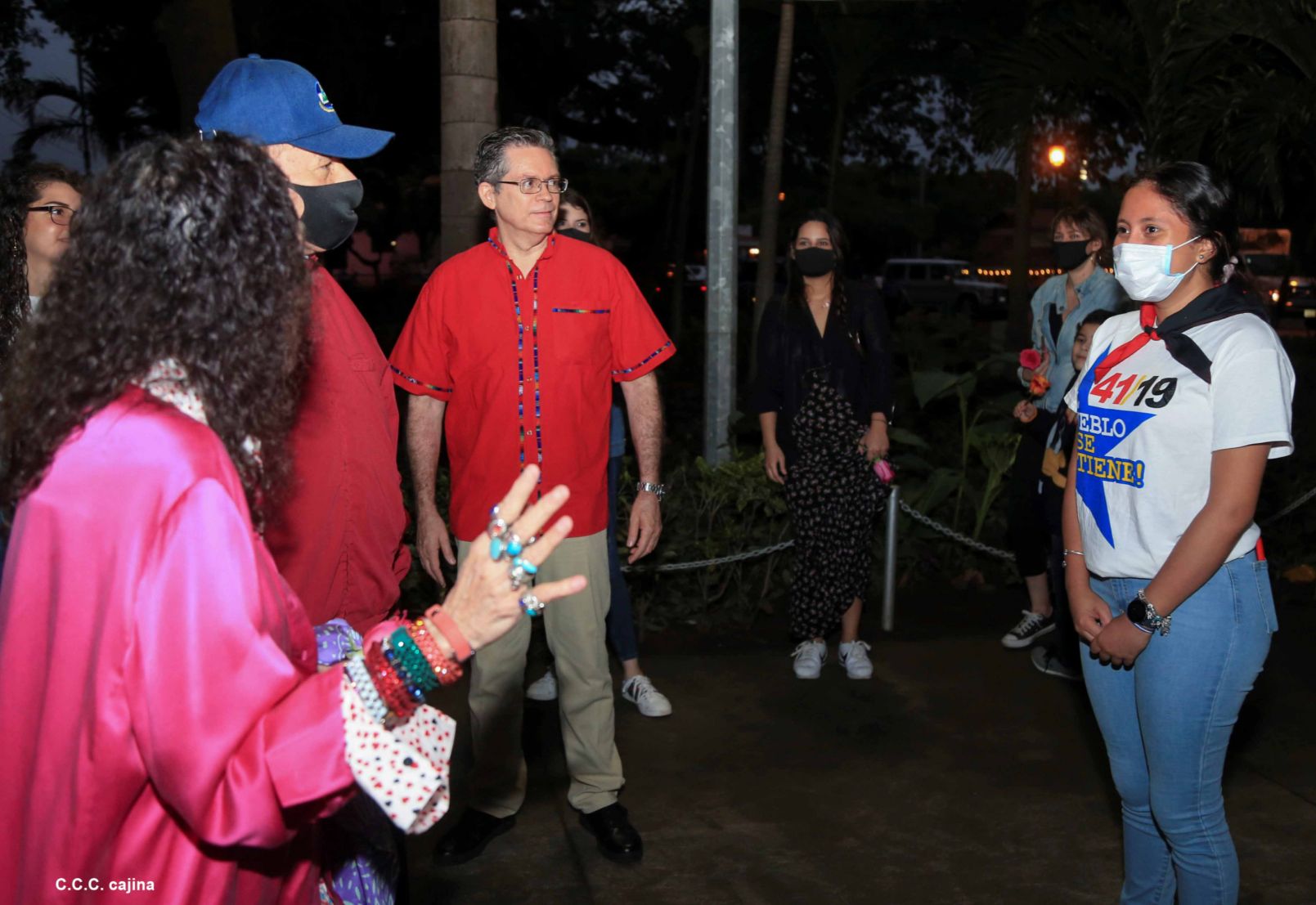 Acto de conmemoración del 44 aniversario del paso a la inmortalidad del Comandante Carlos Fonseca Amador
