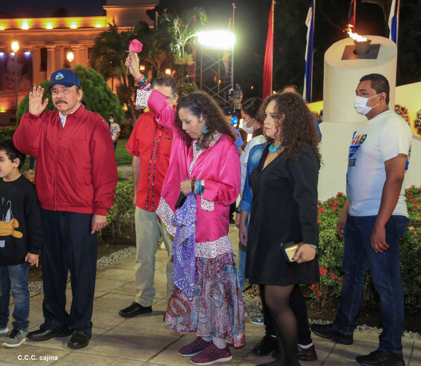 Acto de conmemoración del 44 aniversario del paso a la inmortalidad del Comandante Carlos Fonseca Amador