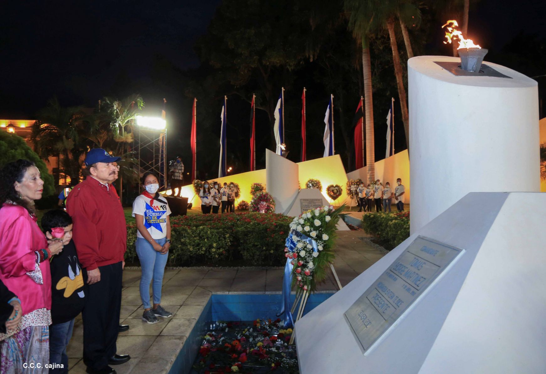 Acto de conmemoración del 44 aniversario del paso a la inmortalidad del Comandante Carlos Fonseca Amador