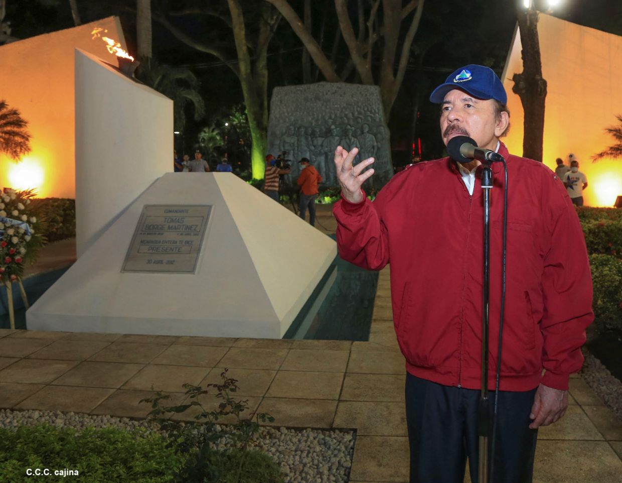 Acto de conmemoración del 44 aniversario del paso a la inmortalidad del Comandante Carlos Fonseca Amador