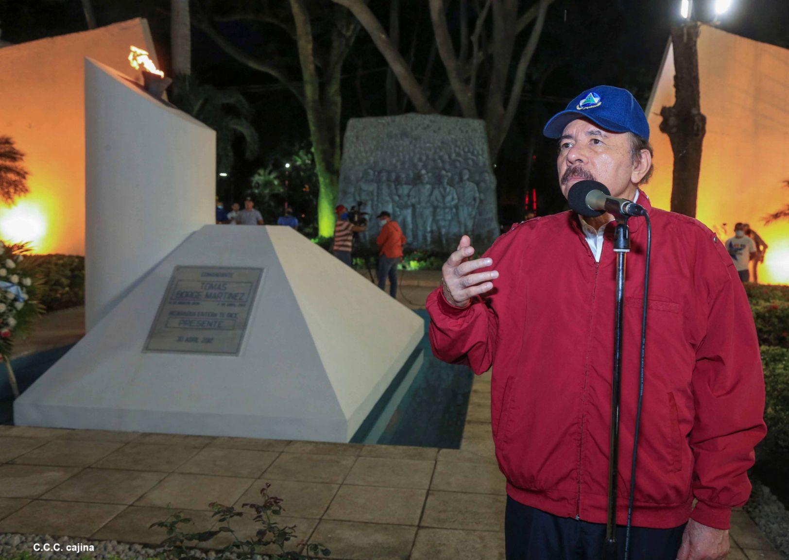 Acto de conmemoración del 44 aniversario del paso a la inmortalidad del Comandante Carlos Fonseca Amador