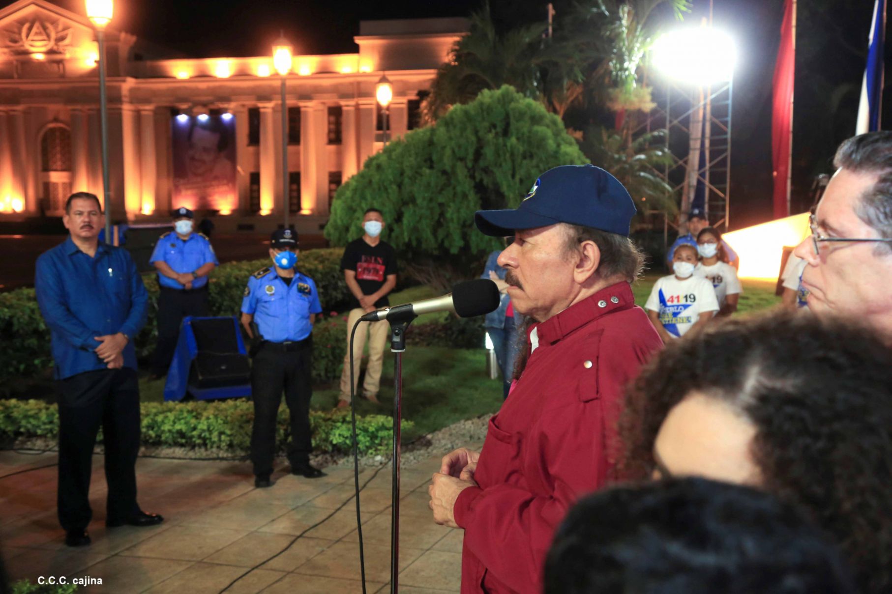 Acto de conmemoración del 44 aniversario del paso a la inmortalidad del Comandante Carlos Fonseca Amador