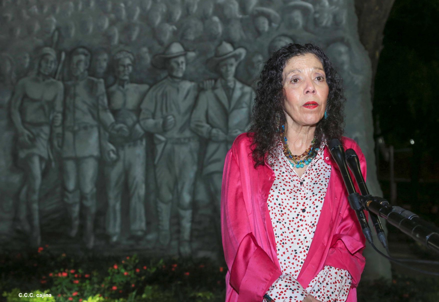 Acto de conmemoración del 44 aniversario del paso a la inmortalidad del Comandante Carlos Fonseca Amador