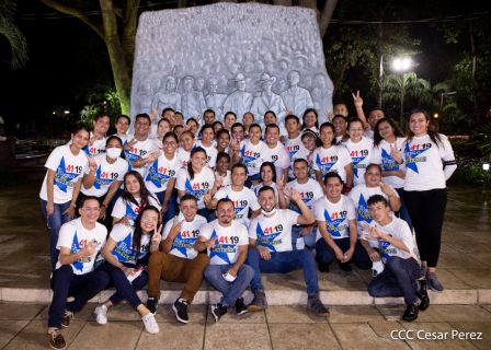 Acto de conmemoración del 44 aniversario del paso a la inmortalidad del Comandante Carlos Fonseca Amador