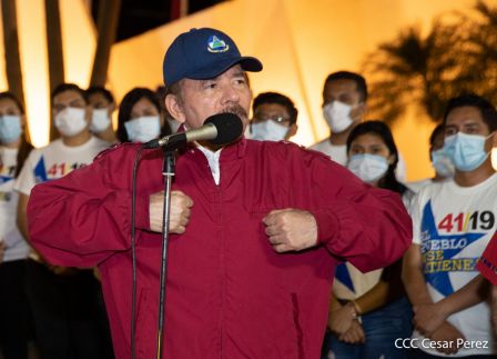 Acto de conmemoración del 44 aniversario del paso a la inmortalidad del Comandante Carlos Fonseca Amador
