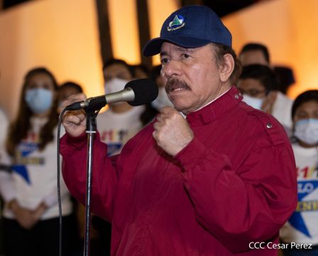Acto de conmemoración del 44 aniversario del paso a la inmortalidad del Comandante Carlos Fonseca Amador