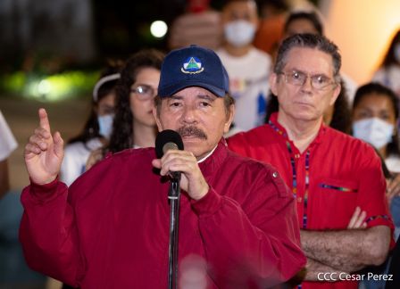 Acto de conmemoración del 44 aniversario del paso a la inmortalidad del Comandante Carlos Fonseca Amador