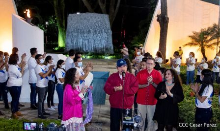 Acto de conmemoración del 44 aniversario del paso a la inmortalidad del Comandante Carlos Fonseca Amador