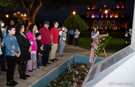 Acto de conmemoración del 44 aniversario del paso a la inmortalidad del Comandante Carlos Fonseca Amador