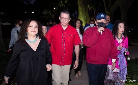 Acto de conmemoración del 44 aniversario del paso a la inmortalidad del Comandante Carlos Fonseca Amador