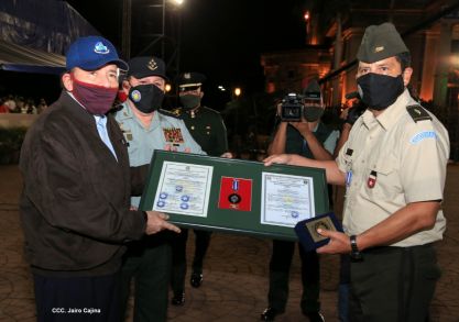  Acto de traspaso de la Presidencia Pro Tempore de la Conferencia de las Fuerzas Armadas Centroamericanas (CFAC)