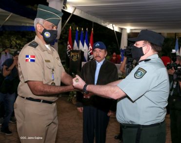  Acto de traspaso de la Presidencia Pro Tempore de la Conferencia de las Fuerzas Armadas Centroamericanas (CFAC)