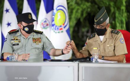  Acto de traspaso de la Presidencia Pro Tempore de la Conferencia de las Fuerzas Armadas Centroamericanas (CFAC)